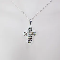 Pendant 45cm - Stella-Silver Chain - Pendant 45cm - Laiton argenté